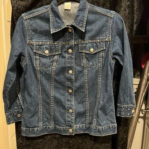 Disney character jean jacket. Youth L. Well made. Like new